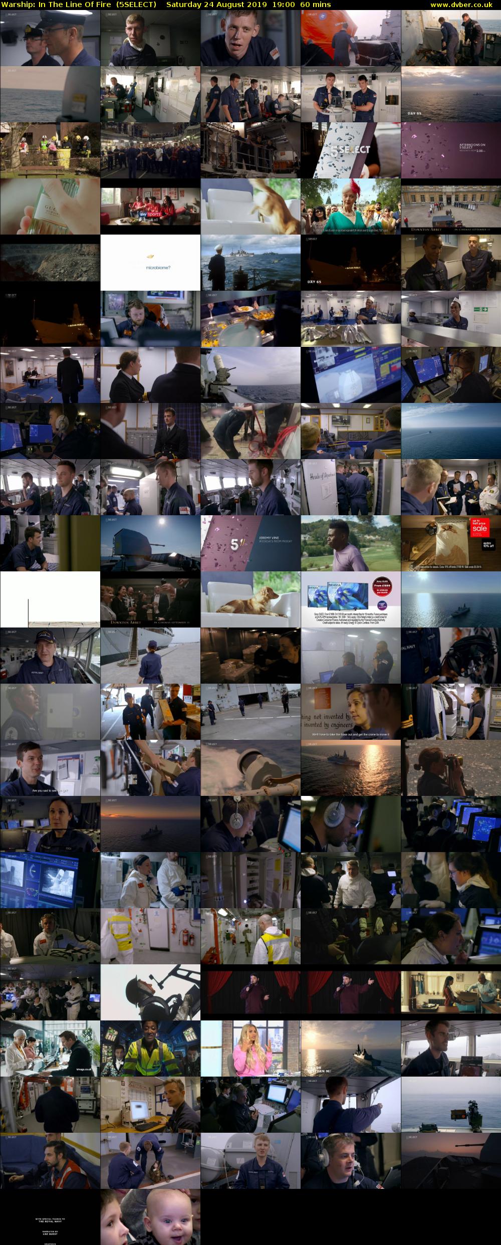 Warship: In The Line Of Fire  (5SELECT) Saturday 24 August 2019 19:00 - 20:00