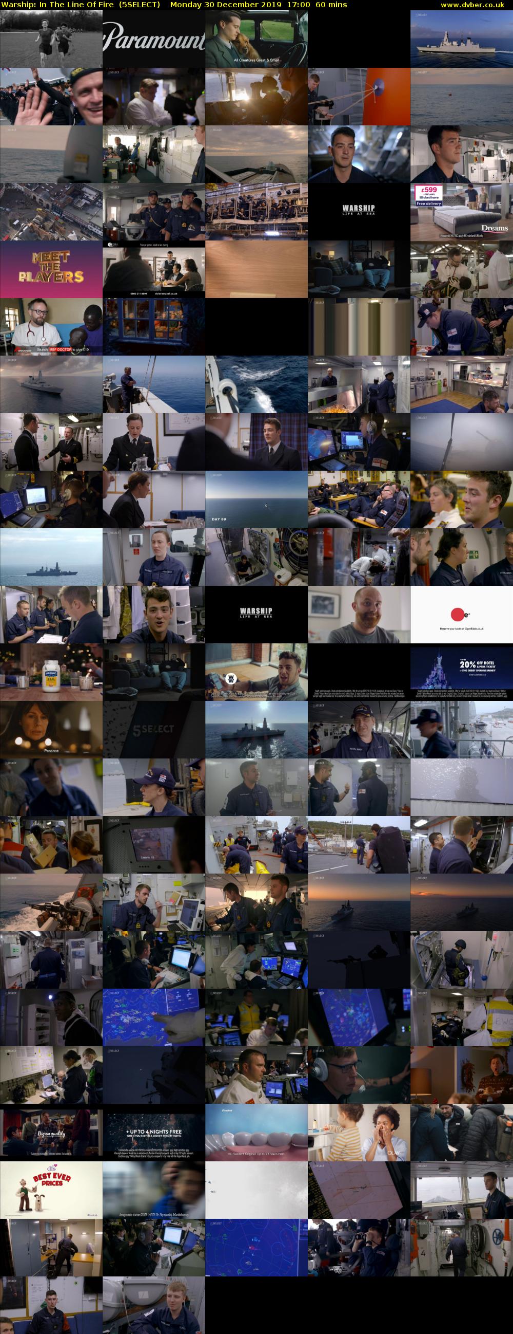 Warship: In The Line Of Fire  (5SELECT) Monday 30 December 2019 17:00 - 18:00