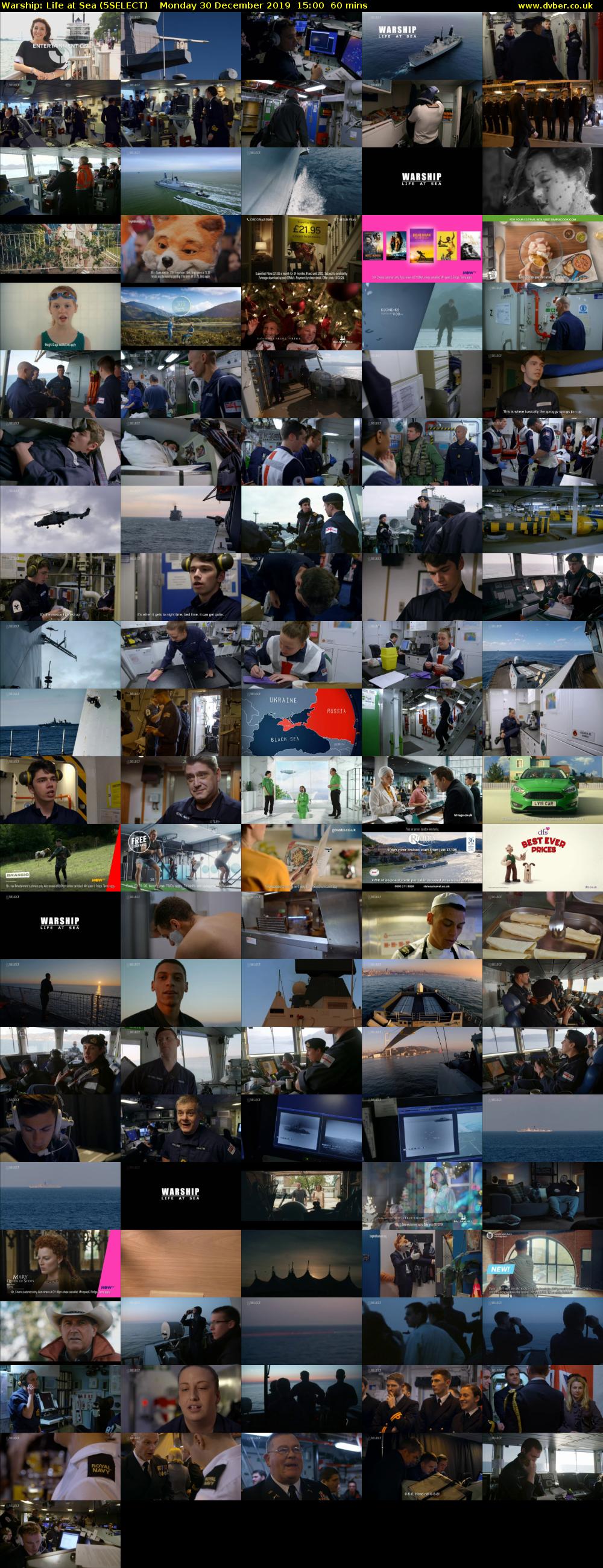 Warship: Life at Sea (5SELECT) Monday 30 December 2019 15:00 - 16:00