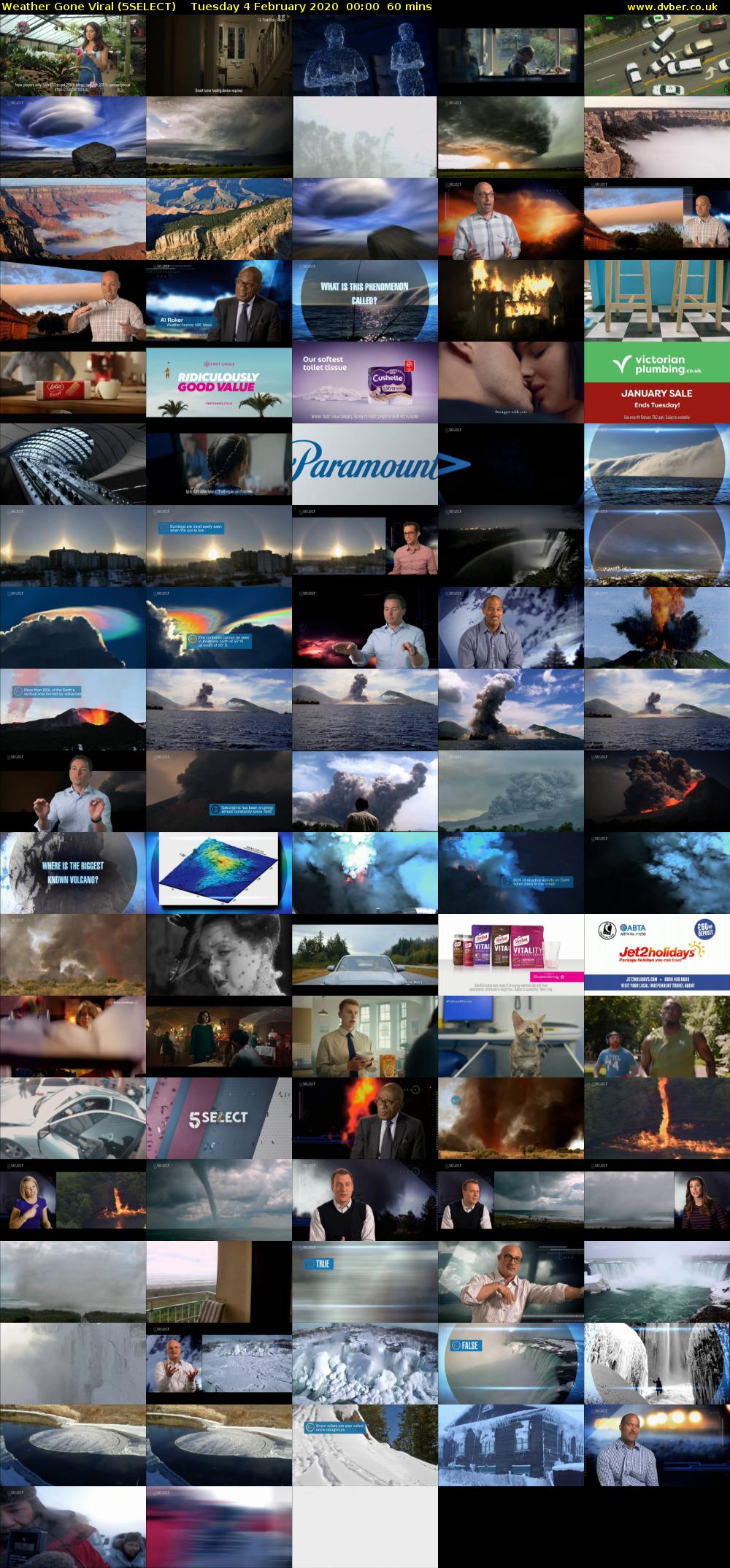 Weather Gone Viral (5SELECT) Tuesday 4 February 2020 00:00 - 01:00