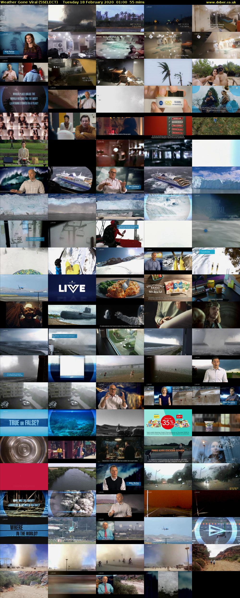 Weather Gone Viral (5SELECT) Tuesday 18 February 2020 01:00 - 01:55