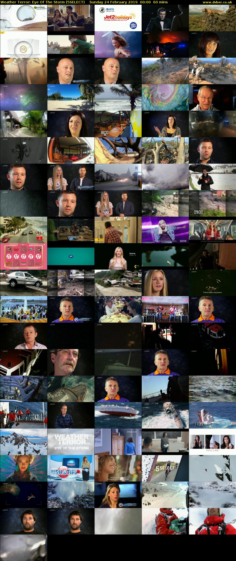 Weather Terror: Eye Of The Storm (5SELECT) Sunday 24 February 2019 00:00 - 01:00