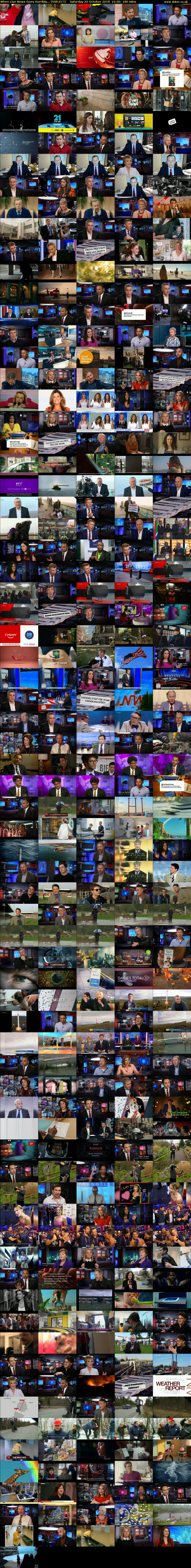 When Live News Goes Horribly... (5SELECT) Saturday 20 October 2018 21:00 - 00:00