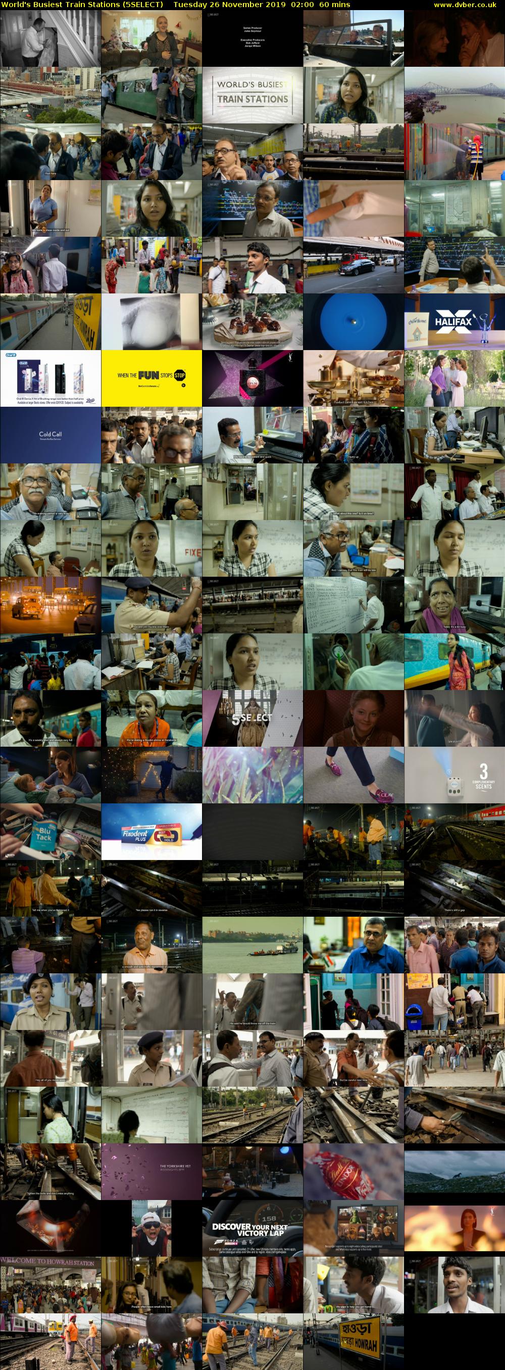 World's Busiest Train Stations (5SELECT) Tuesday 26 November 2019 02:00 - 03:00