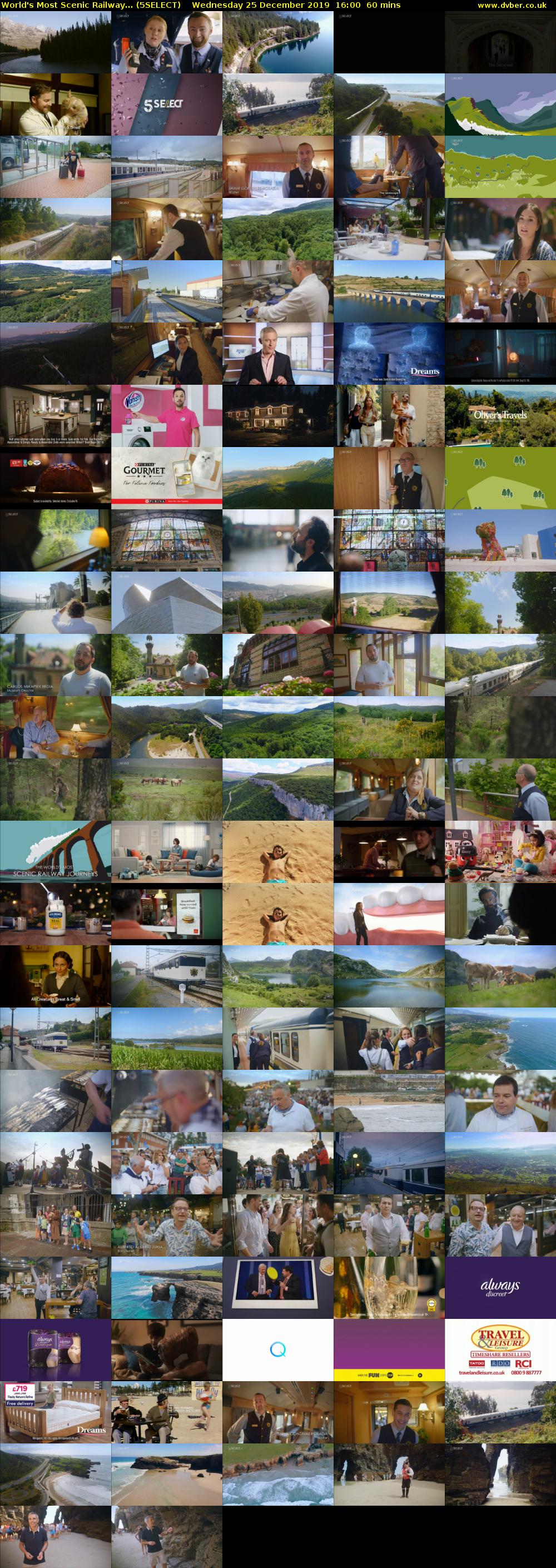 World's Most Scenic Railway... (5SELECT) Wednesday 25 December 2019 16:00 - 17:00