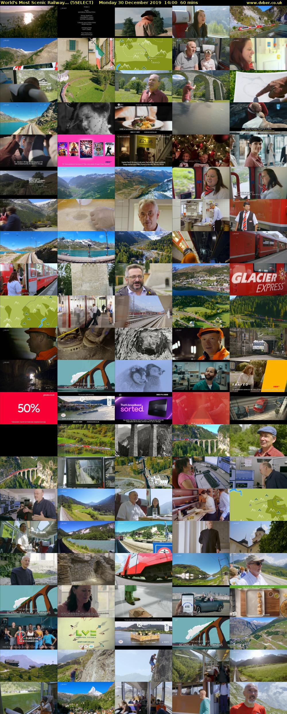 World's Most Scenic Railway... (5SELECT) Monday 30 December 2019 14:00 - 15:00