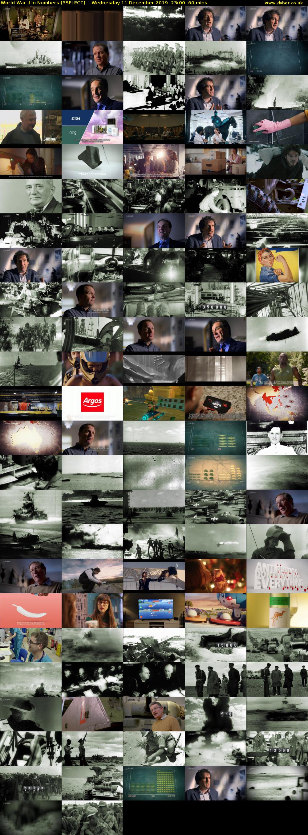 World War II In Numbers (5SELECT) Wednesday 11 December 2019 23:00 - 00:00