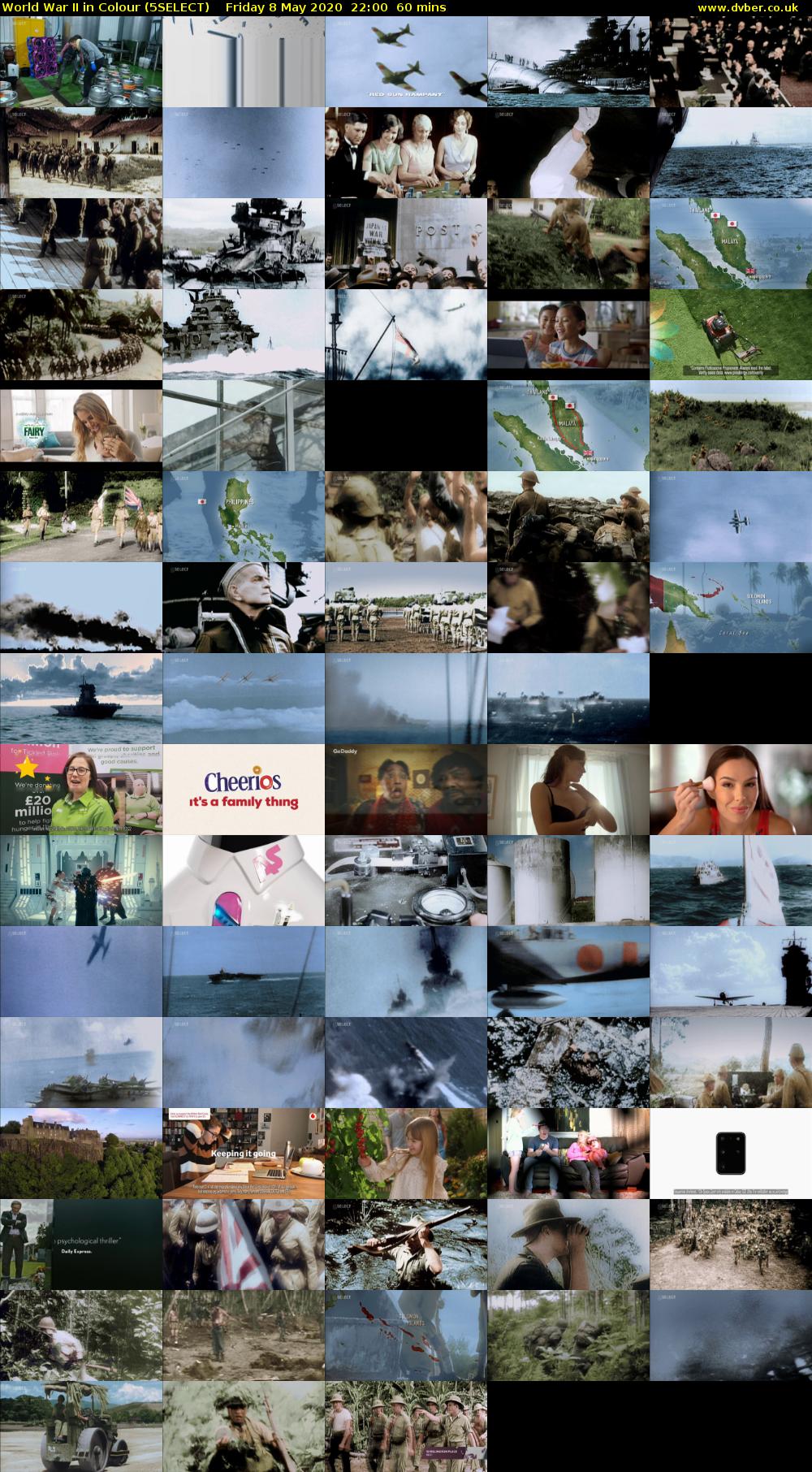 World War II in Colour (5SELECT) Friday 8 May 2020 22:00 - 23:00