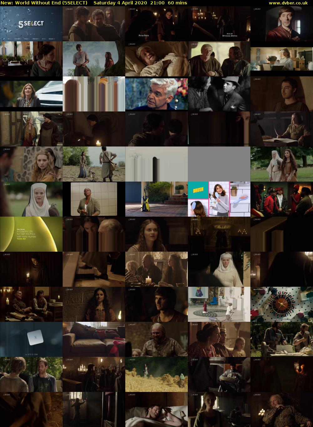 World Without End (5SELECT) Saturday 4 April 2020 21:00 - 22:00