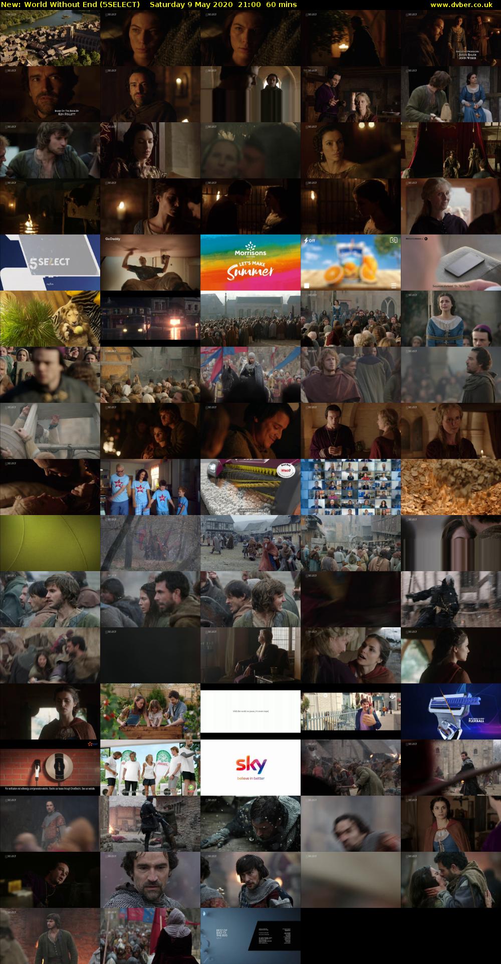World Without End (5SELECT) Saturday 9 May 2020 21:00 - 22:00