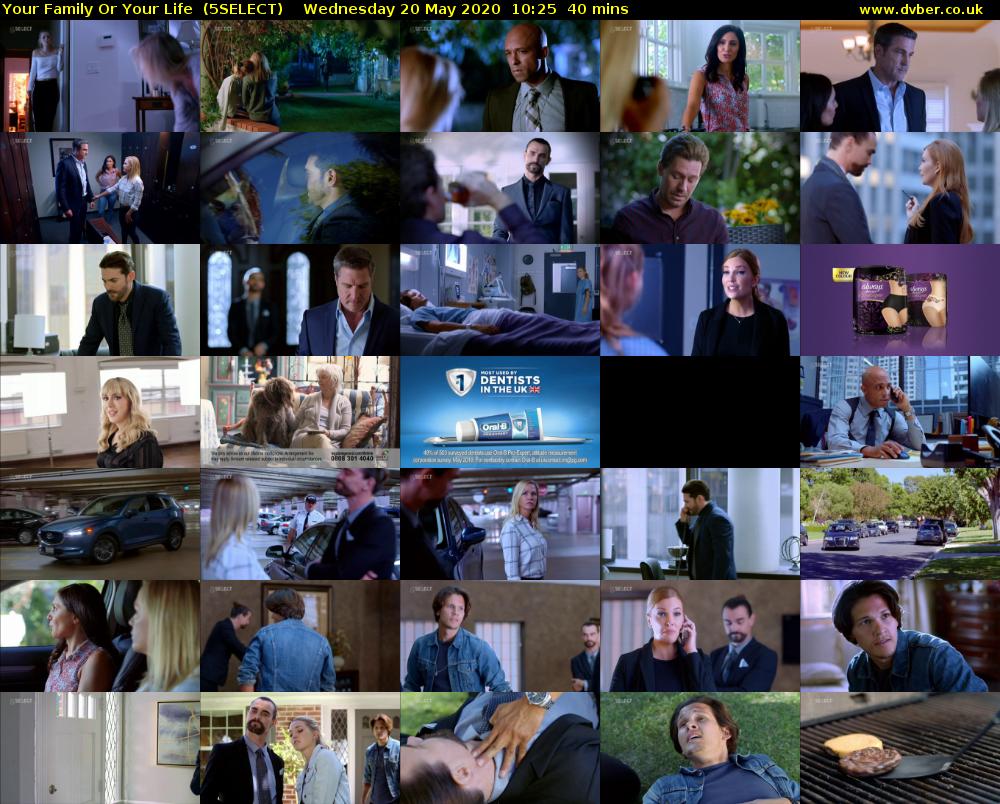 Your Family Or Your Life  (5SELECT) Wednesday 20 May 2020 10:25 - 11:05