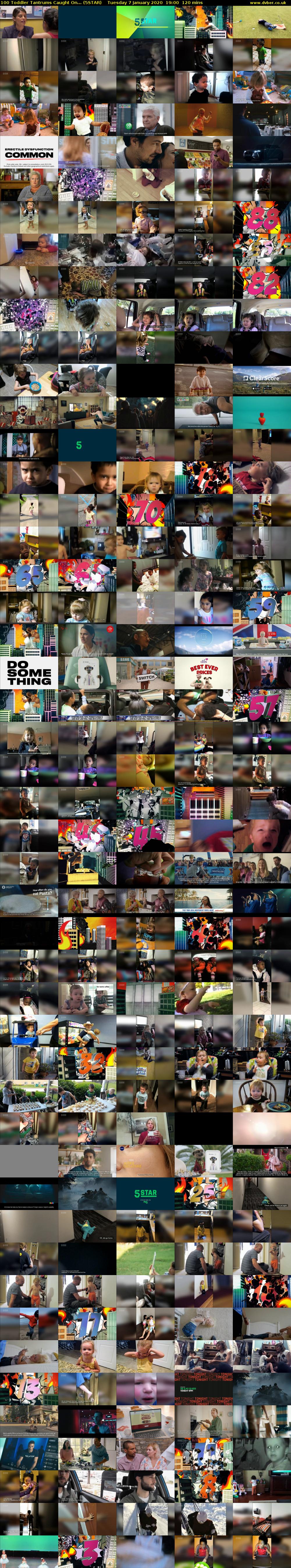 100 Toddler Tantrums Caught On... (5STAR) Tuesday 7 January 2020 19:00 - 21:00