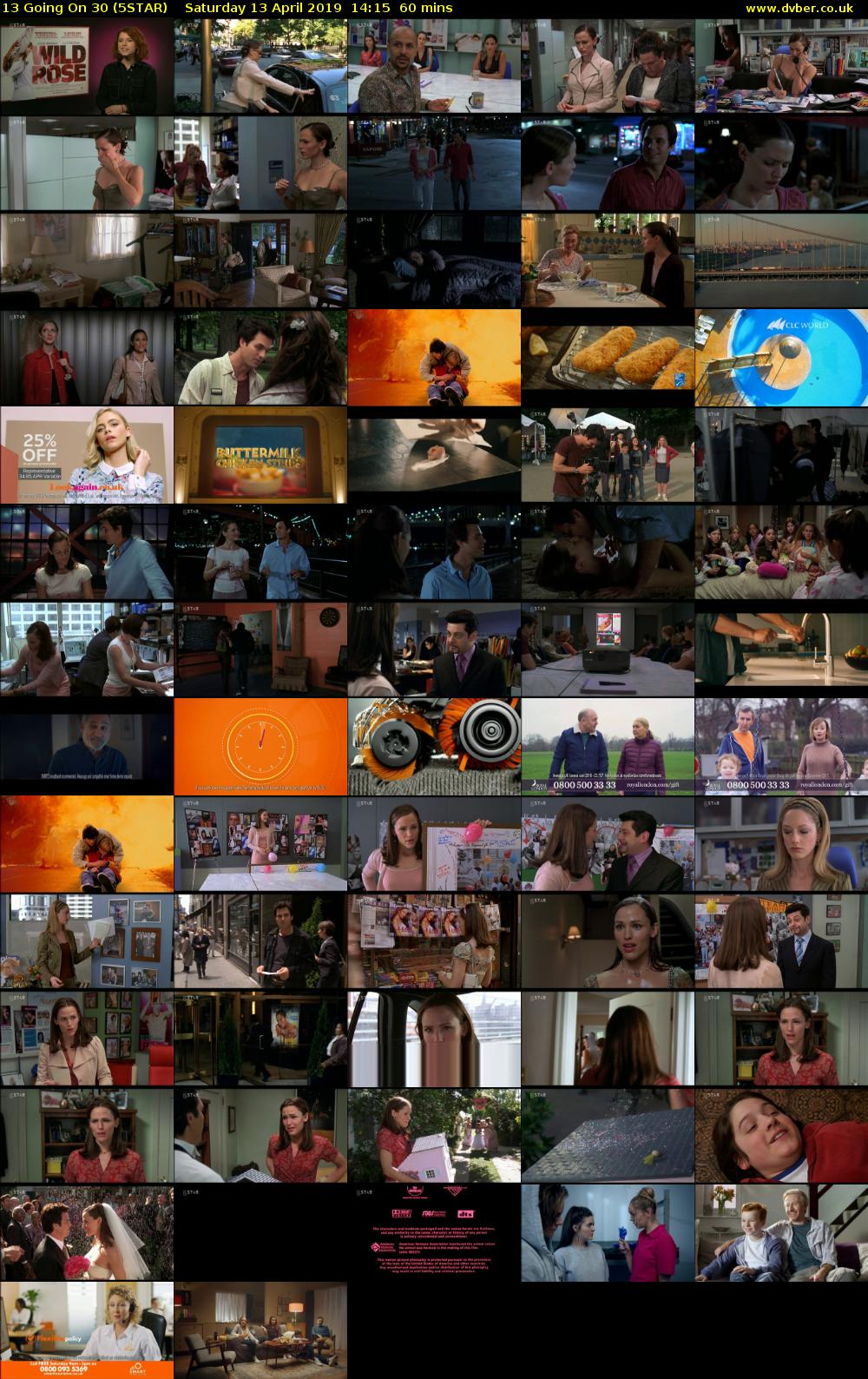 13 Going On 30 (5STAR) Saturday 13 April 2019 14:15 - 15:15