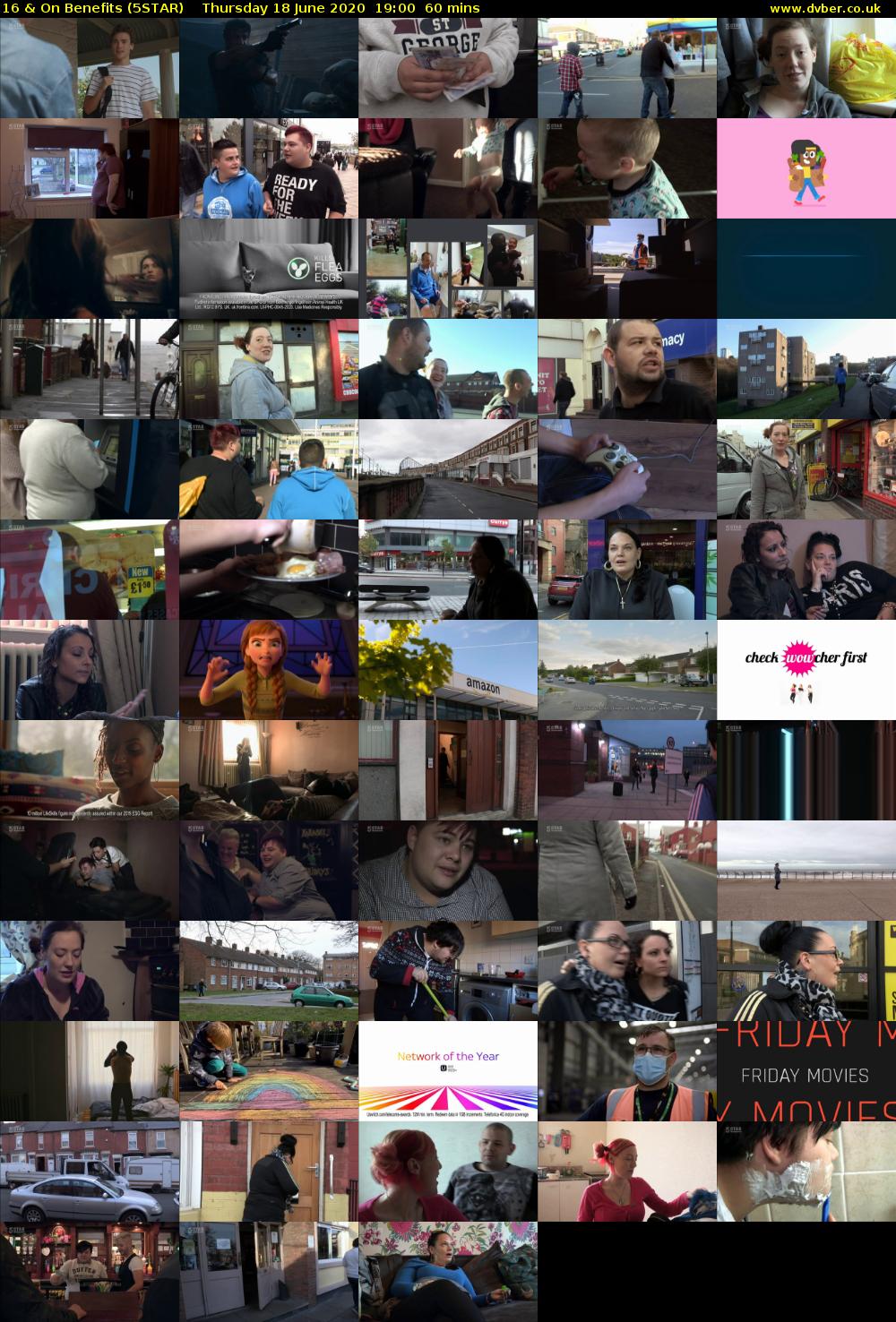 16 & On Benefits (5STAR) Thursday 18 June 2020 19:00 - 20:00