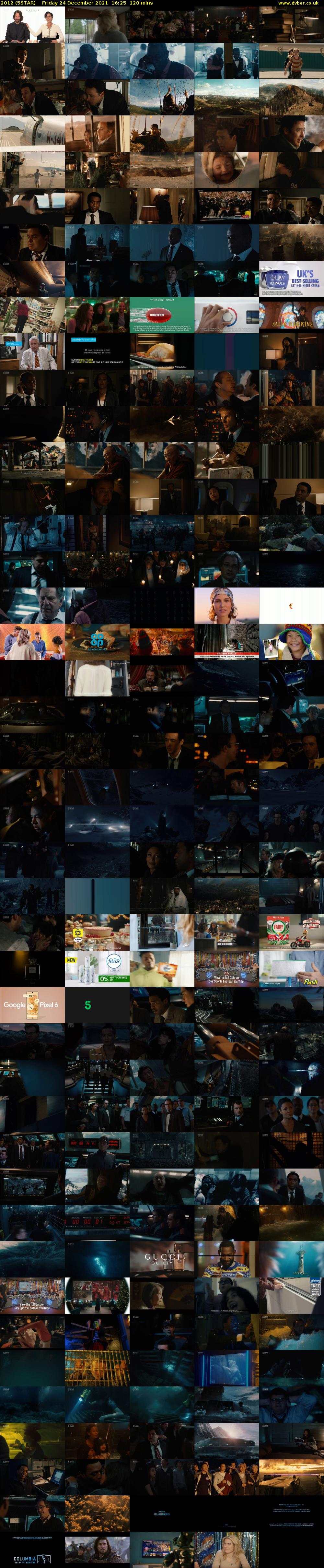 2012 (5STAR) Friday 24 December 2021 16:25 - 18:25