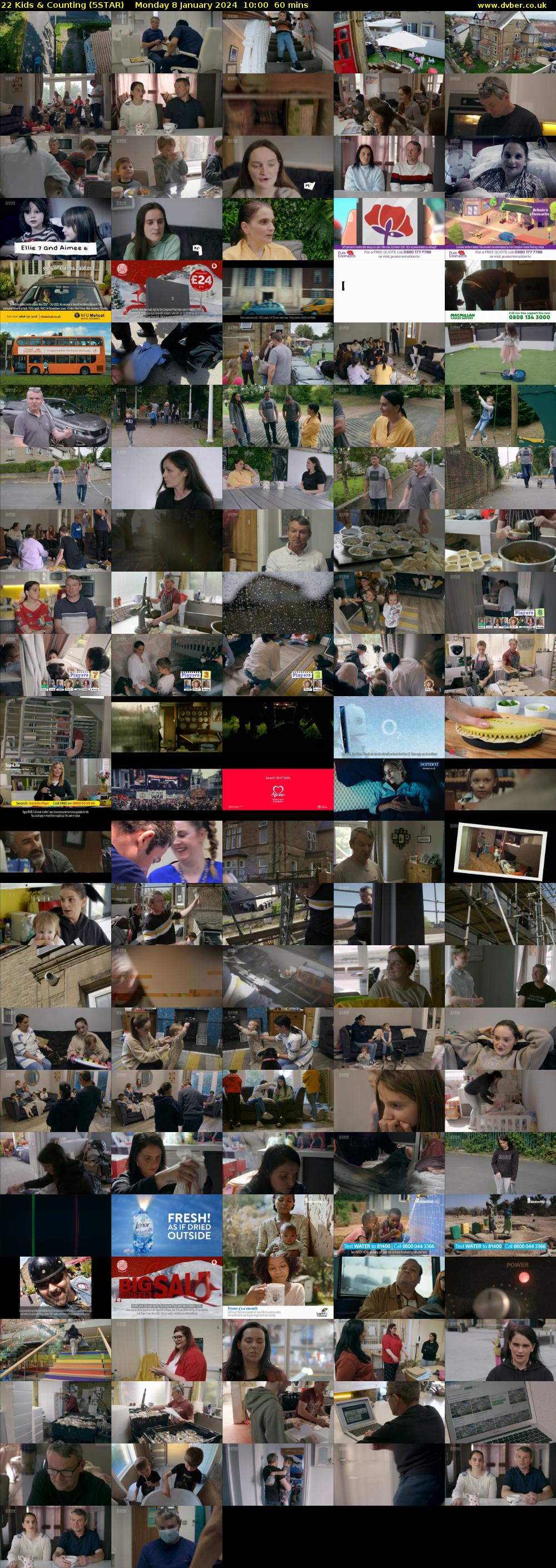 22 Kids & Counting (5STAR) Monday 8 January 2024 10:00 - 11:00