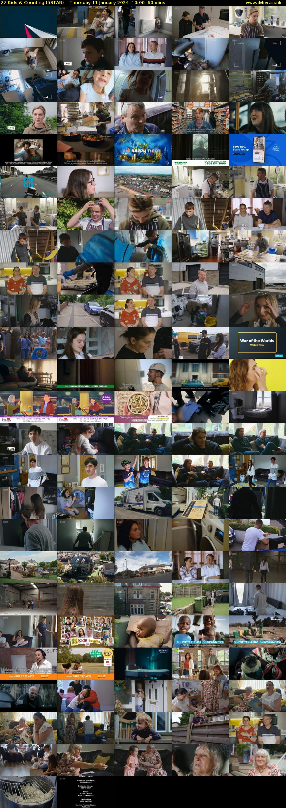 22 Kids & Counting (5STAR) Thursday 11 January 2024 10:00 - 11:00
