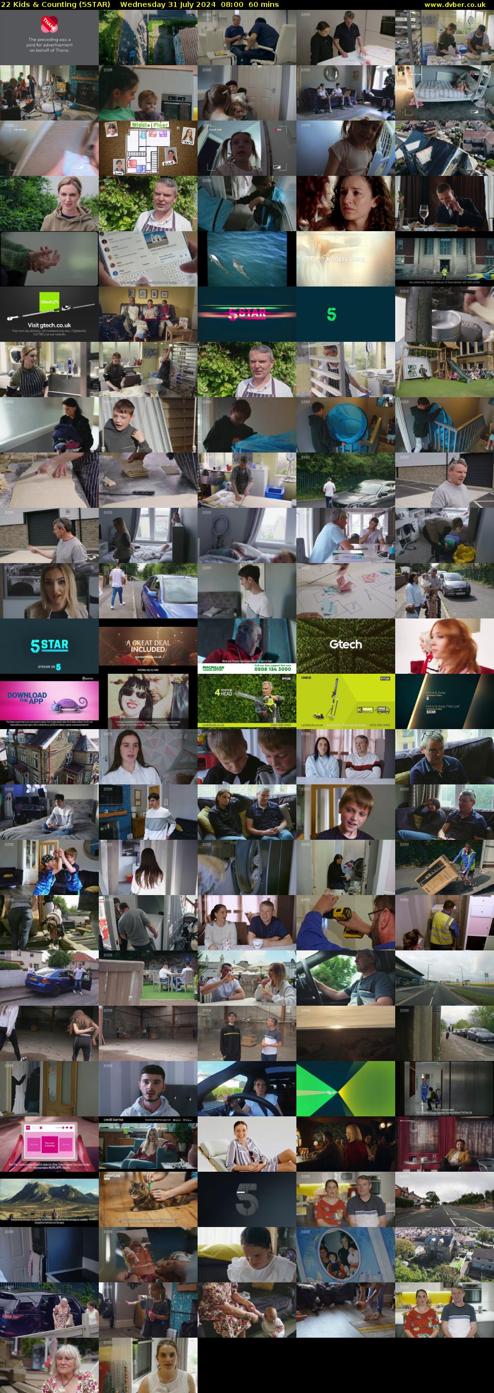 22 Kids & Counting (5STAR) Wednesday 31 July 2024 08:00 - 09:00