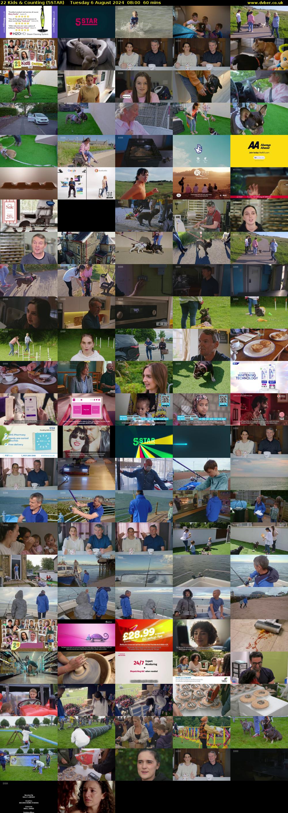 22 Kids & Counting (5STAR) Tuesday 6 August 2024 08:00 - 09:00