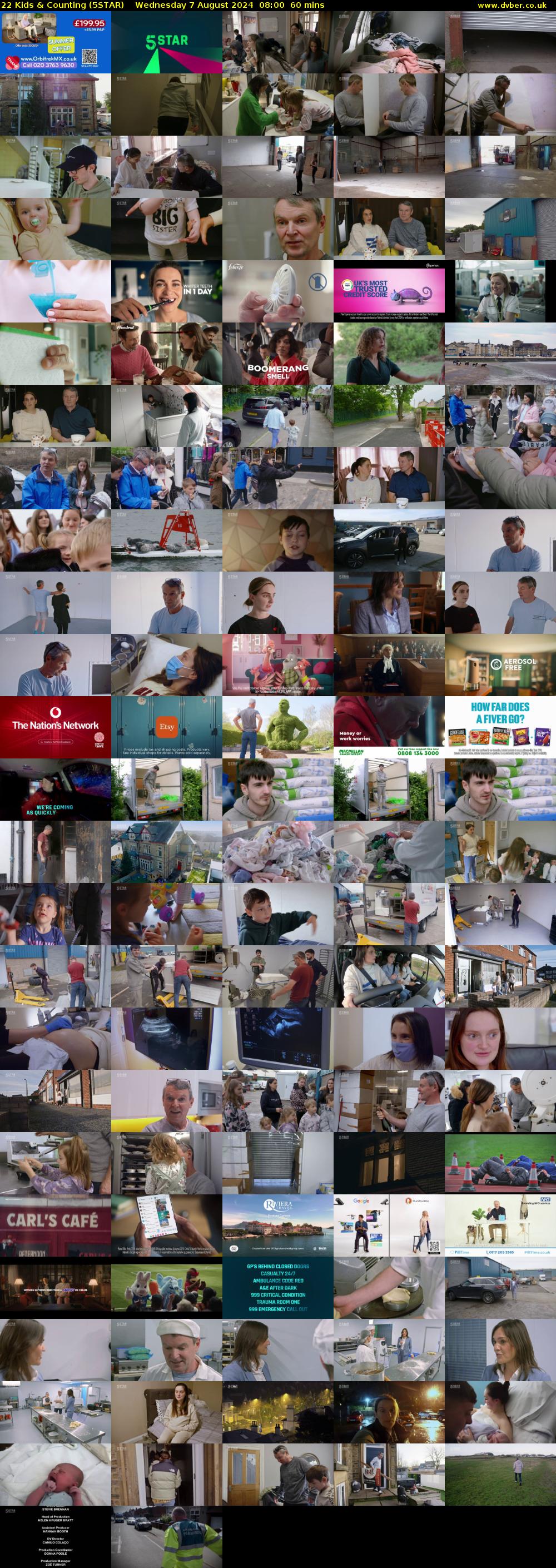 22 Kids & Counting (5STAR) Wednesday 7 August 2024 08:00 - 09:00
