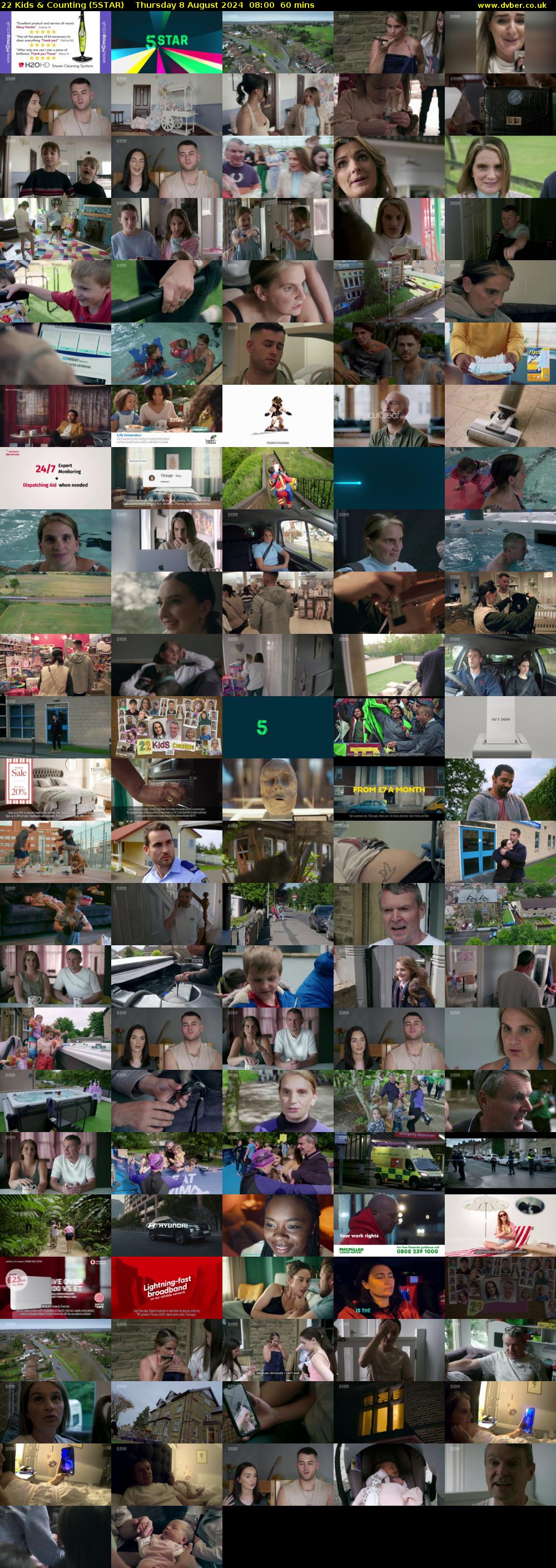 22 Kids & Counting (5STAR) Thursday 8 August 2024 08:00 - 09:00