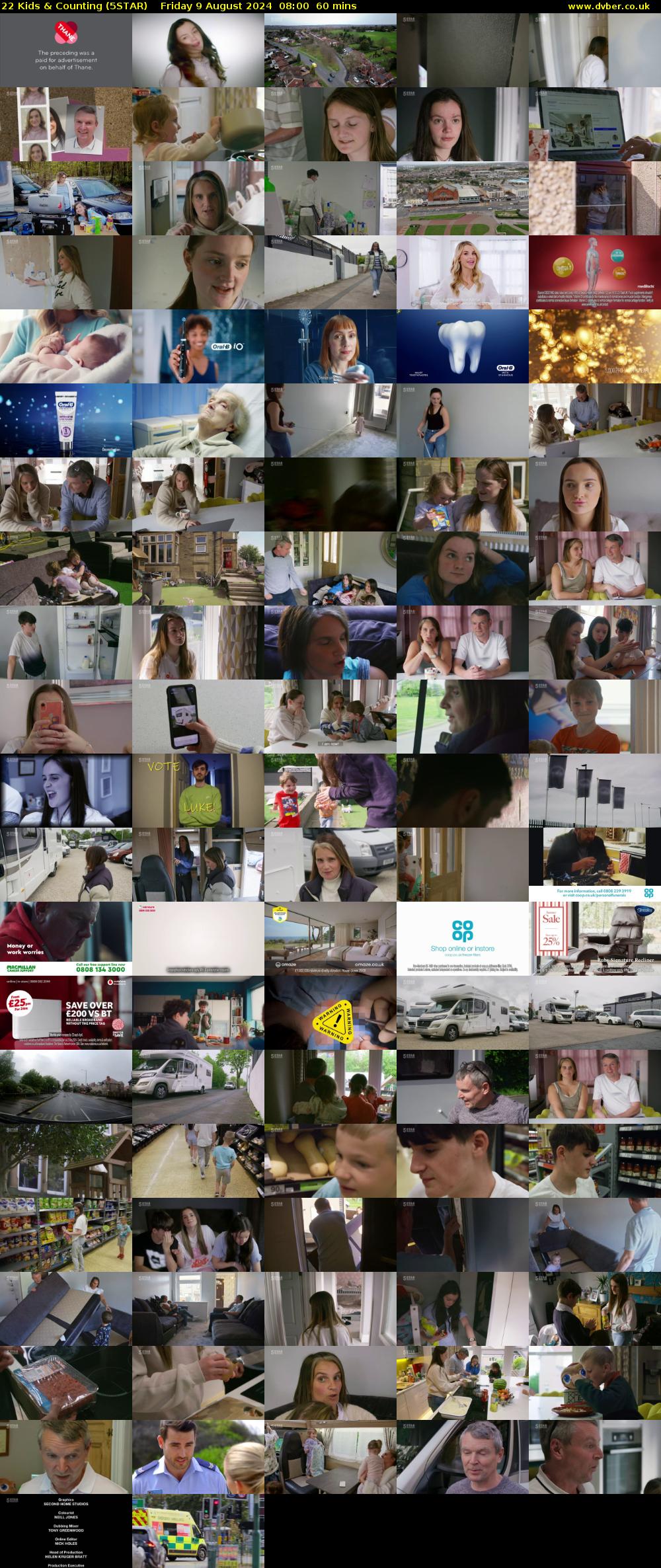 22 Kids & Counting (5STAR) Friday 9 August 2024 08:00 - 09:00