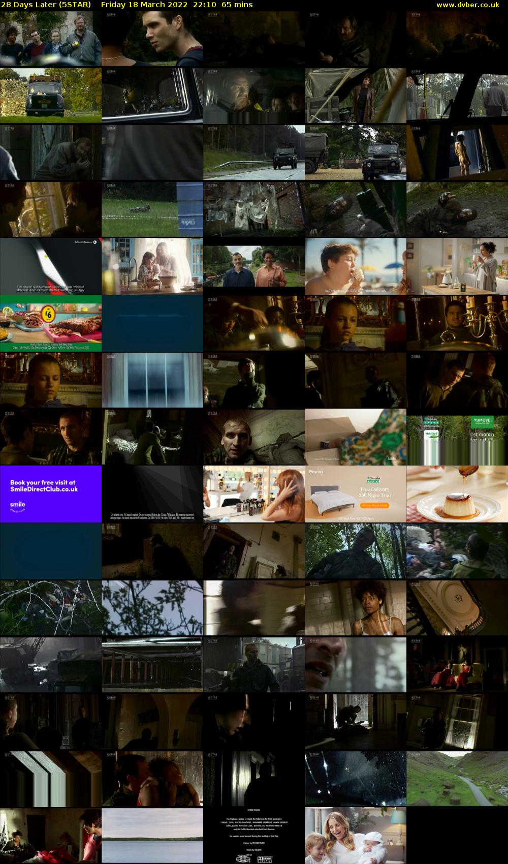 28 Days Later (5STAR) Friday 18 March 2022 22:10 - 23:15