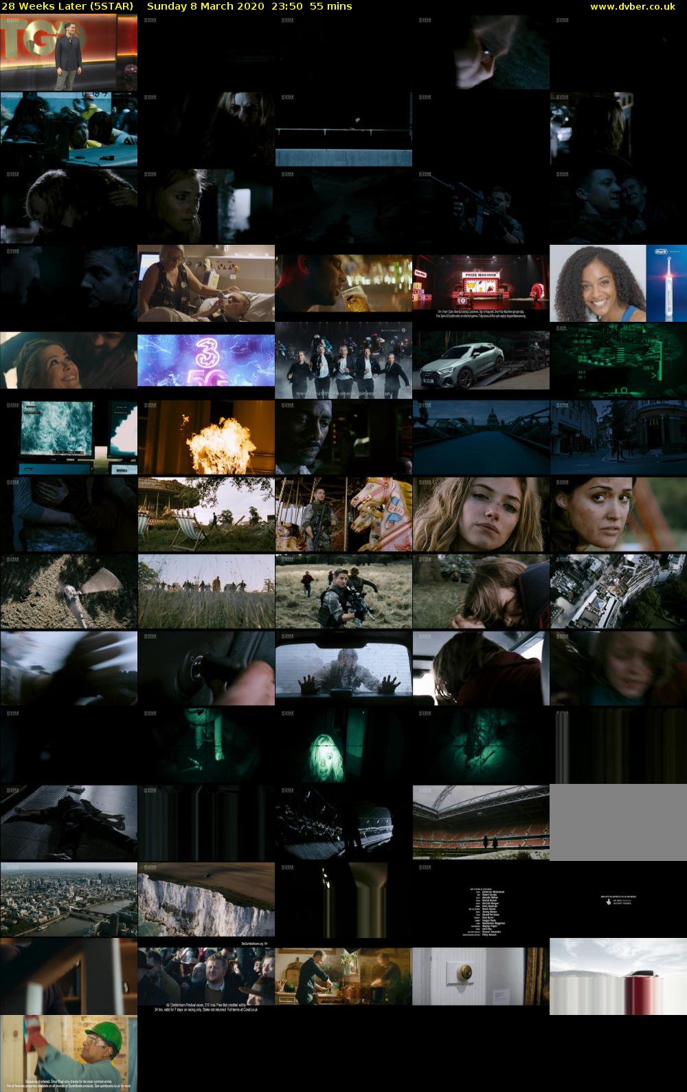 28 Weeks Later (5STAR) Sunday 8 March 2020 23:50 - 00:45