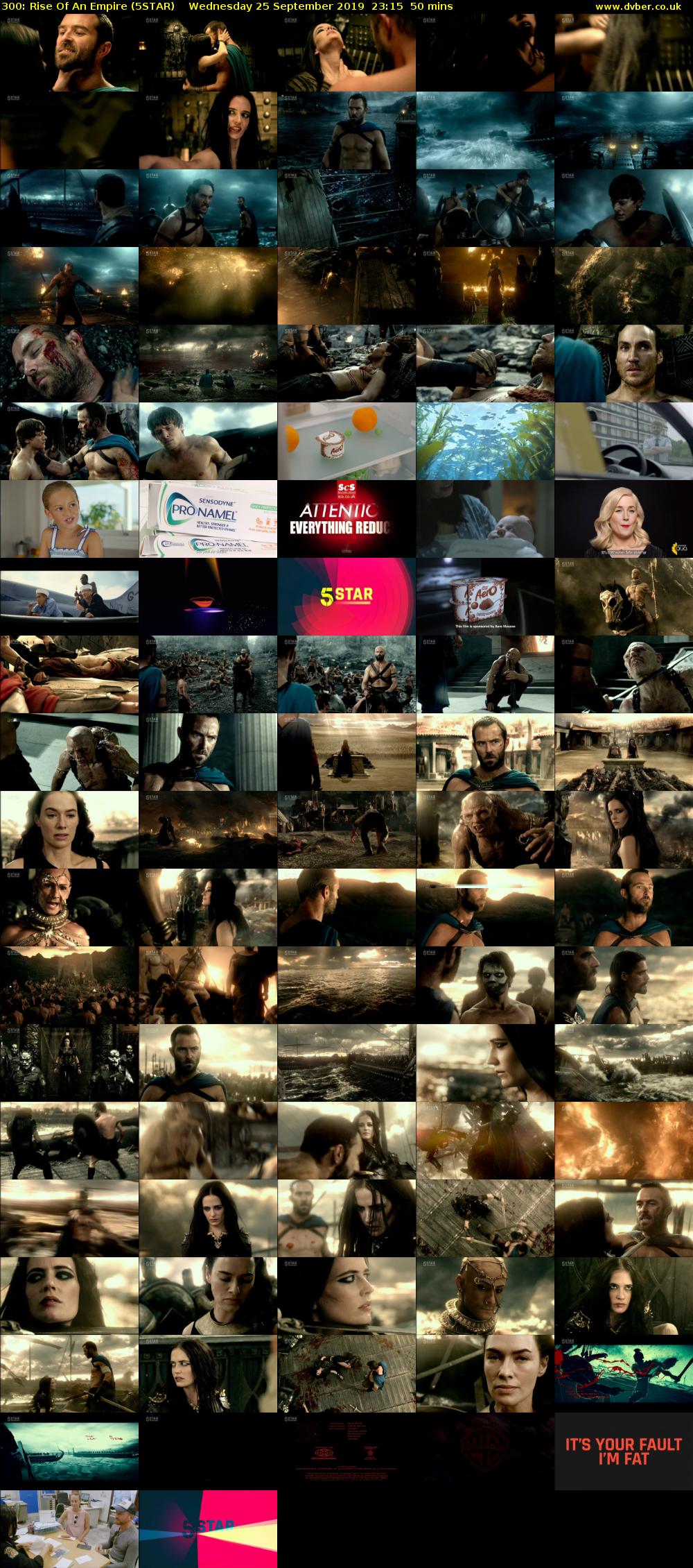 300: Rise Of An Empire (5STAR) Wednesday 25 September 2019 23:15 - 00:05