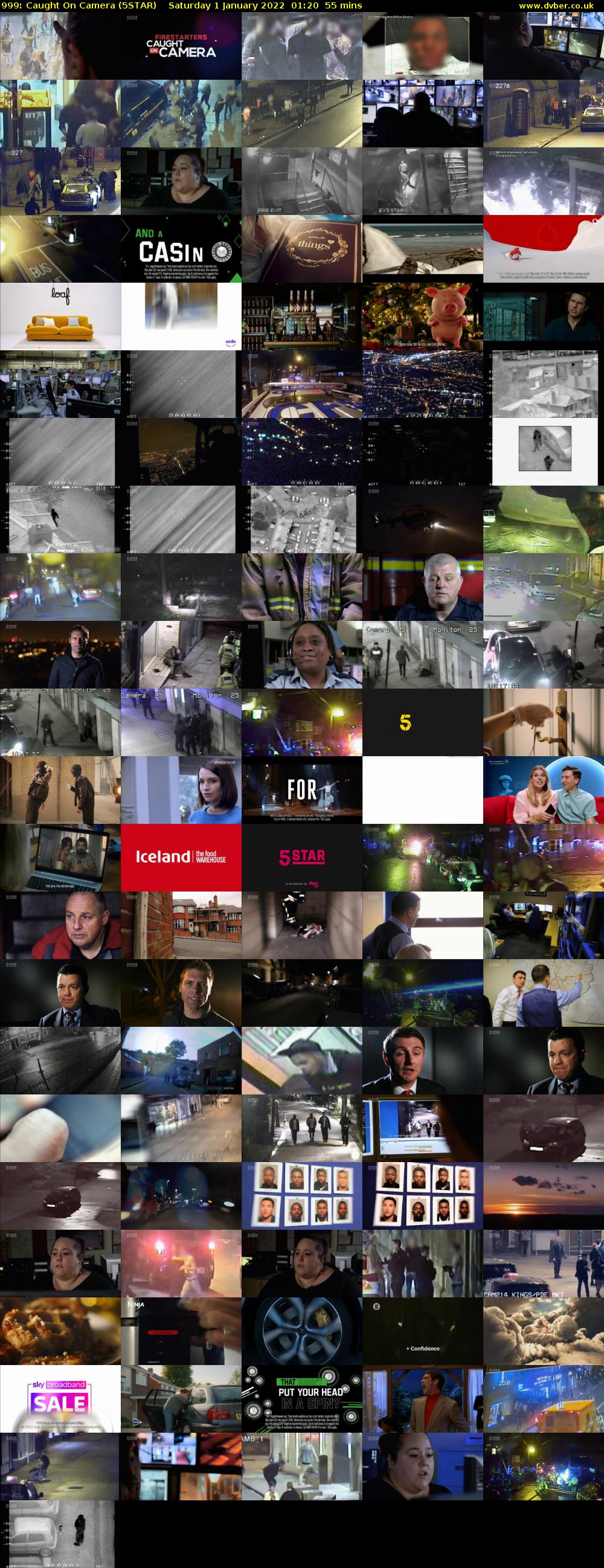 999: Caught On Camera (5STAR) Saturday 1 January 2022 01:20 - 02:15