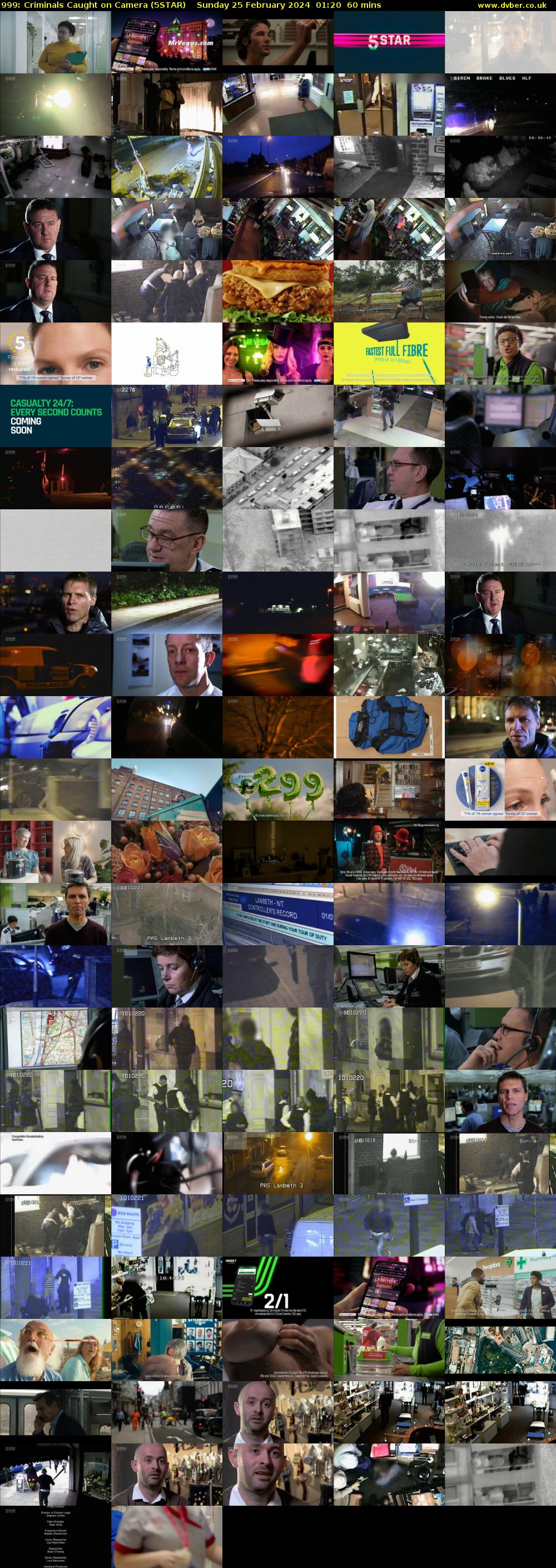 999: Criminals Caught on Camera (5STAR) Sunday 25 February 2024 01:20 - 02:20