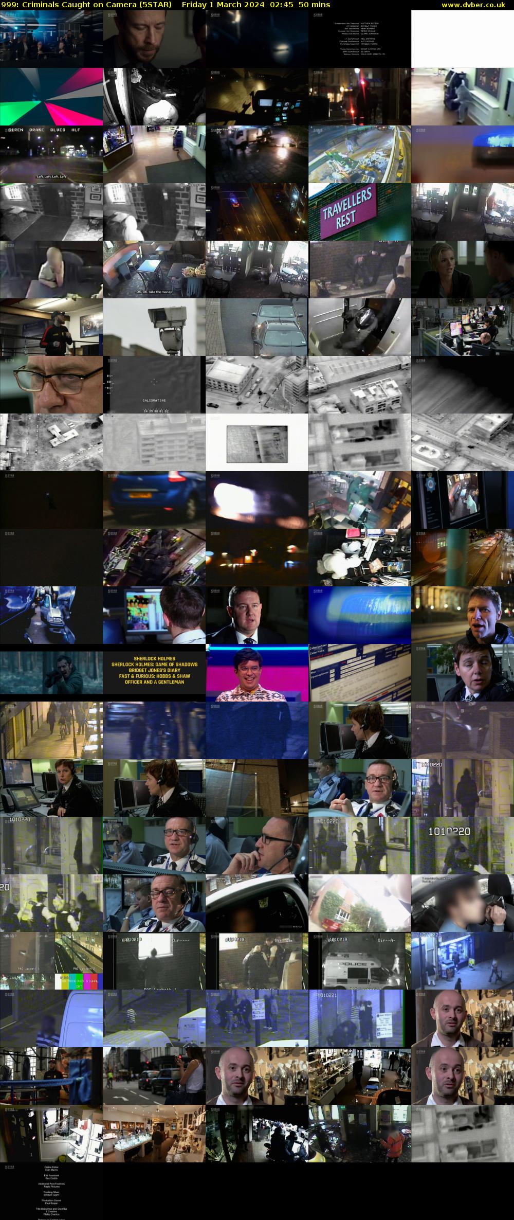 999: Criminals Caught on Camera (5STAR) Friday 1 March 2024 02:45 - 03:35