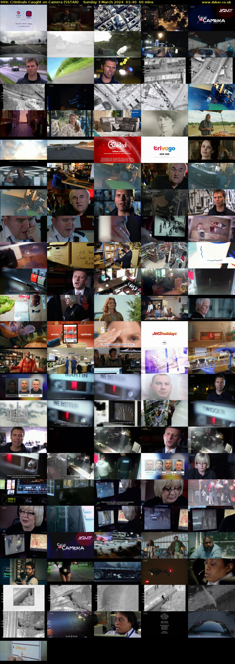 999: Criminals Caught on Camera (5STAR) Sunday 3 March 2024 01:40 - 02:40