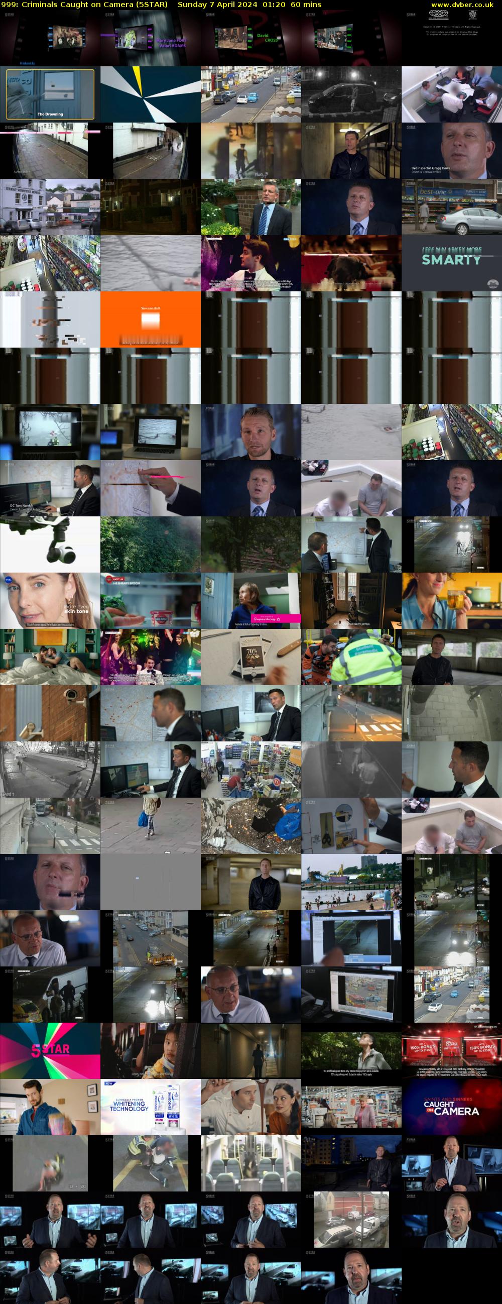 999: Criminals Caught on Camera (5STAR) Sunday 7 April 2024 01:20 - 02:20