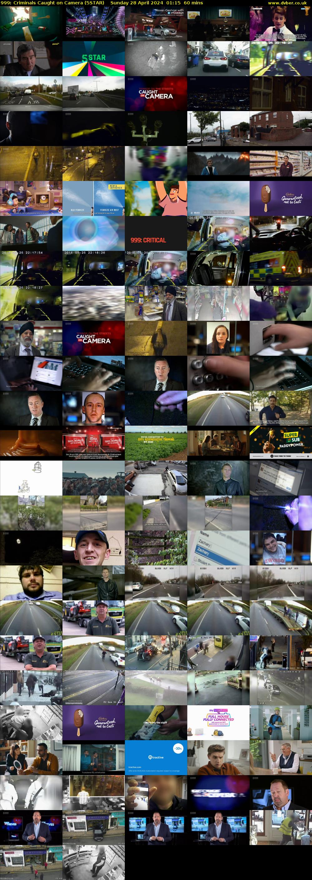 999: Criminals Caught on Camera (5STAR) Sunday 28 April 2024 01:15 - 02:15