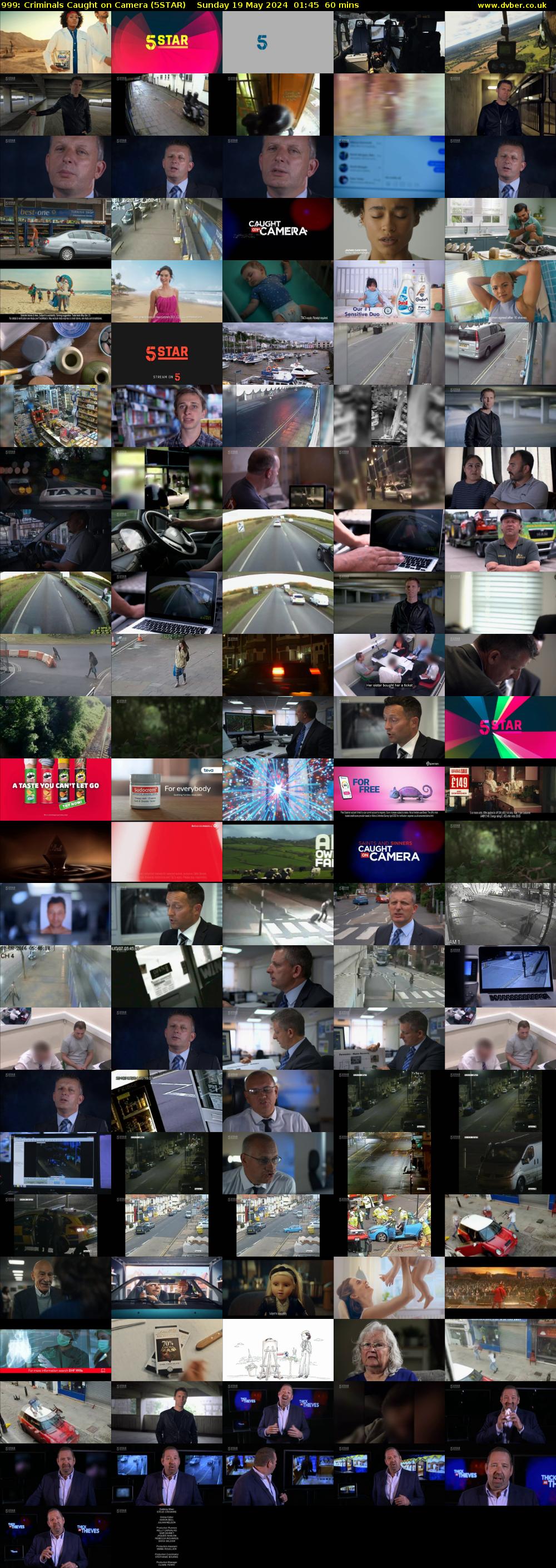 999: Criminals Caught on Camera (5STAR) Sunday 19 May 2024 01:45 - 02:45