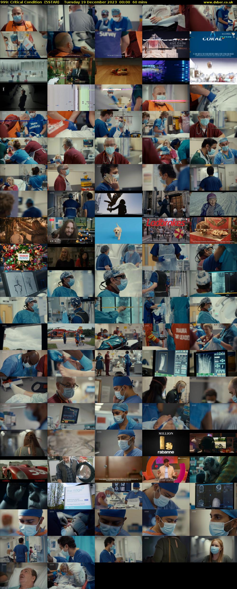999: Critical Condition  (5STAR) Tuesday 19 December 2023 00:00 - 01:00