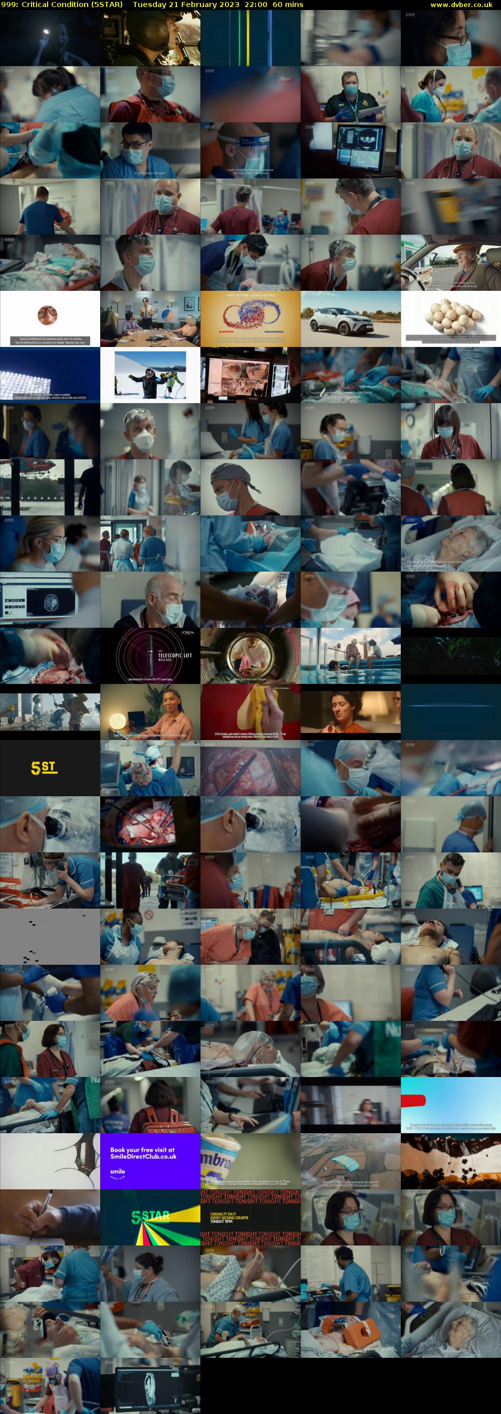 999: Critical Condition (5STAR) Tuesday 21 February 2023 22:00 - 23:00