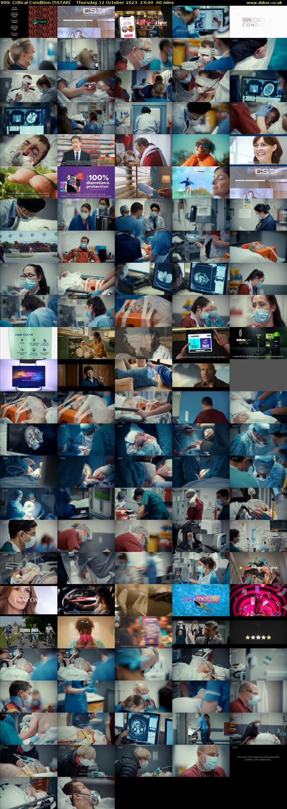 999: Critical Condition (5STAR) Thursday 12 October 2023 23:00 - 00:00