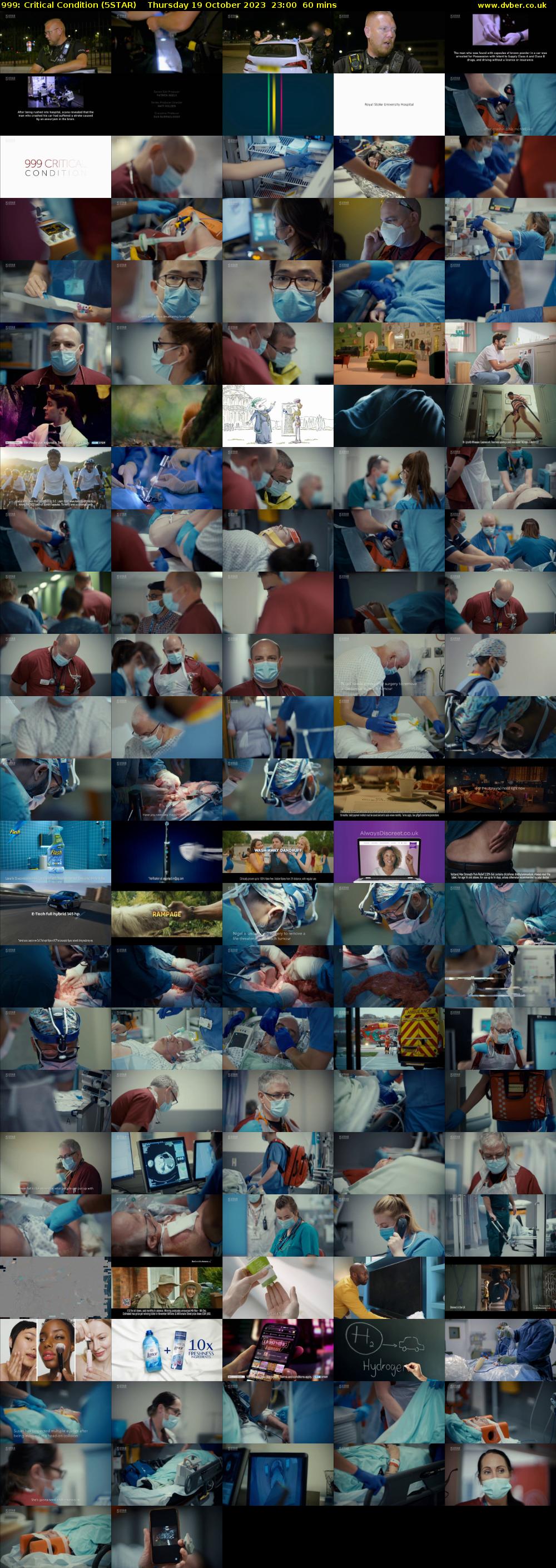 999: Critical Condition (5STAR) Thursday 19 October 2023 23:00 - 00:00