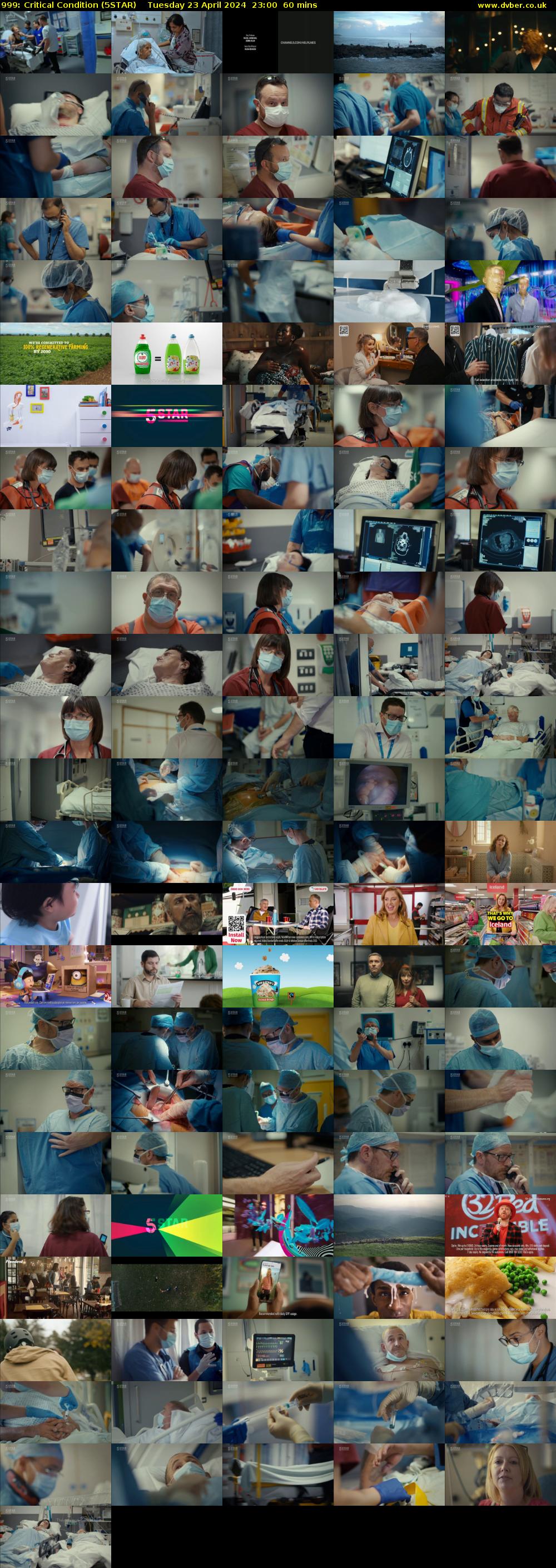 999: Critical Condition (5STAR) Tuesday 23 April 2024 23:00 - 00:00