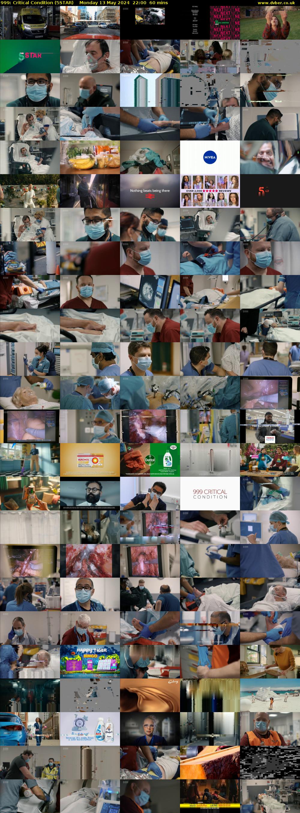 999: Critical Condition (5STAR) Monday 13 May 2024 22:00 - 23:00