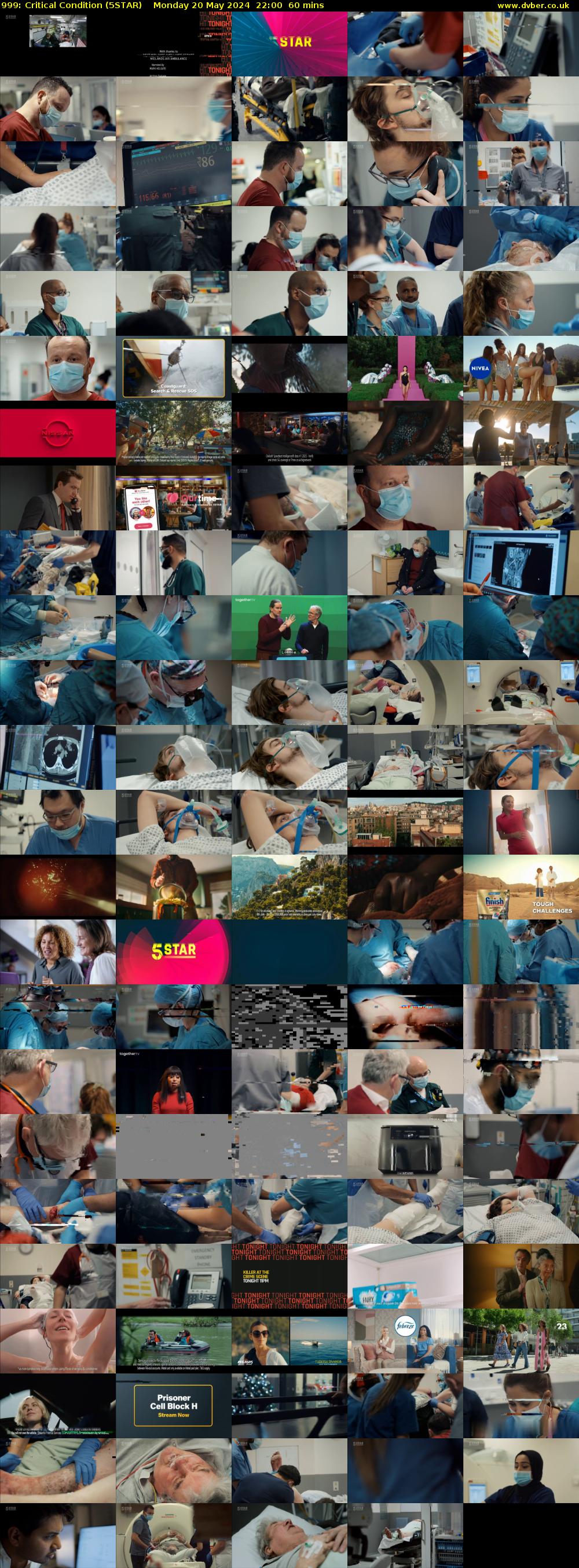 999: Critical Condition (5STAR) Monday 20 May 2024 22:00 - 23:00