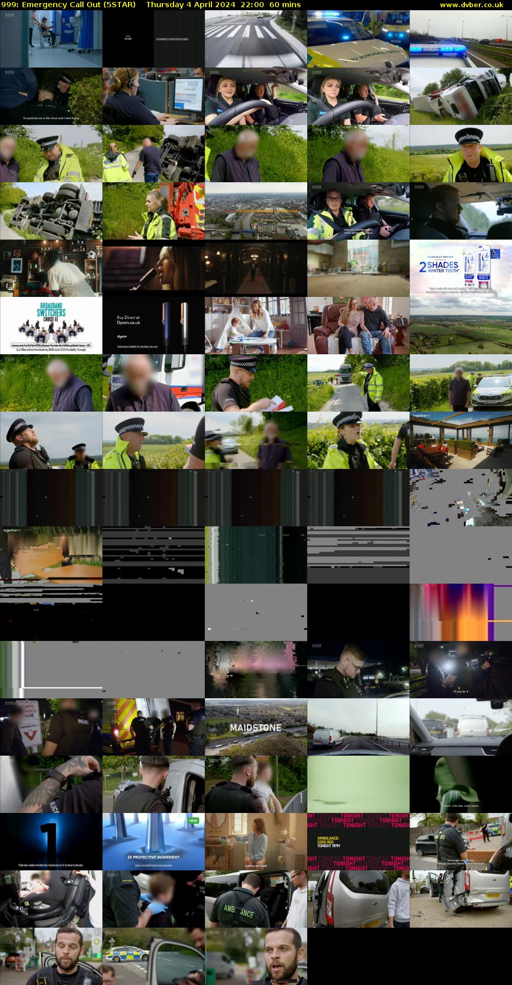 999: Emergency Call Out (5STAR) Thursday 4 April 2024 22:00 - 23:00