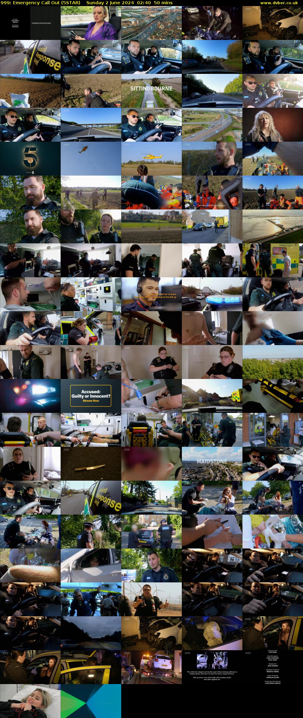 999: Emergency Call Out (5STAR) Sunday 2 June 2024 02:40 - 03:30