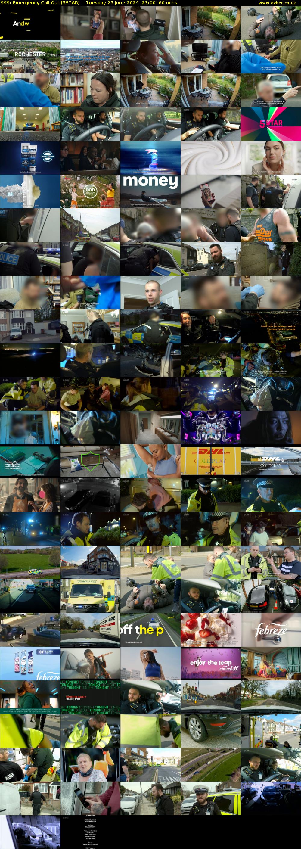 999: Emergency Call Out (5STAR) Tuesday 25 June 2024 23:00 - 00:00