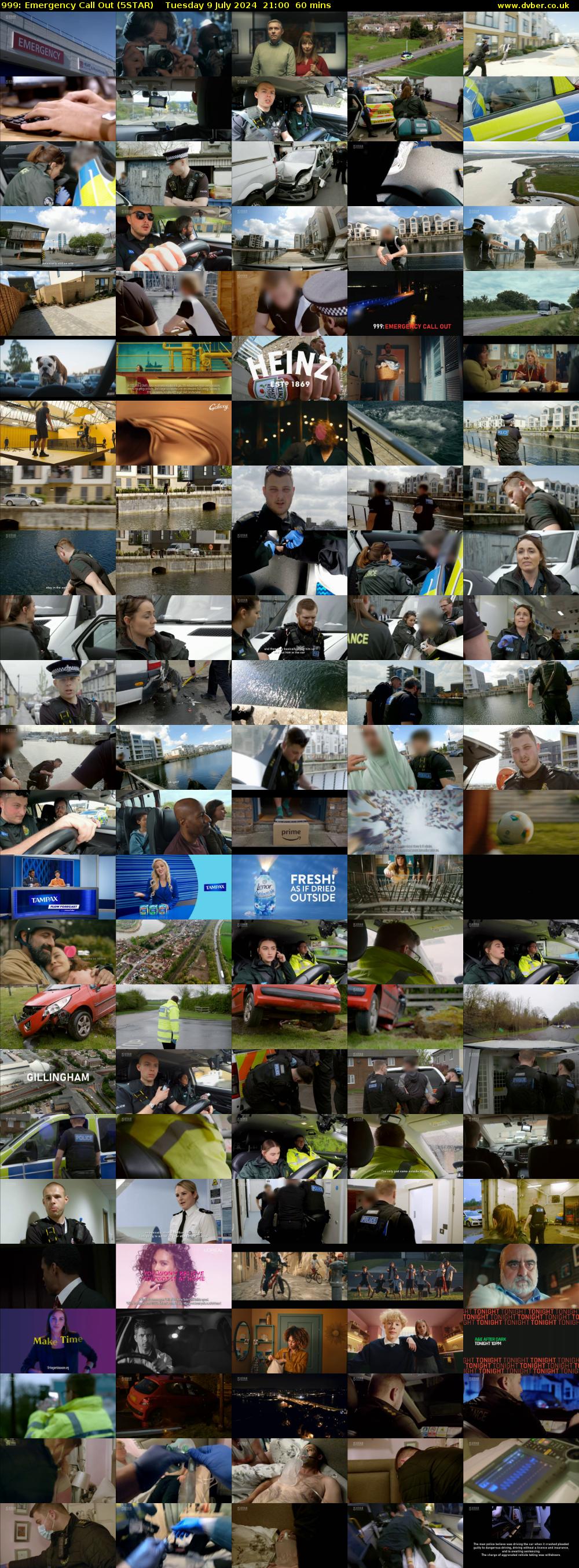 999: Emergency Call Out (5STAR) Tuesday 9 July 2024 21:00 - 22:00