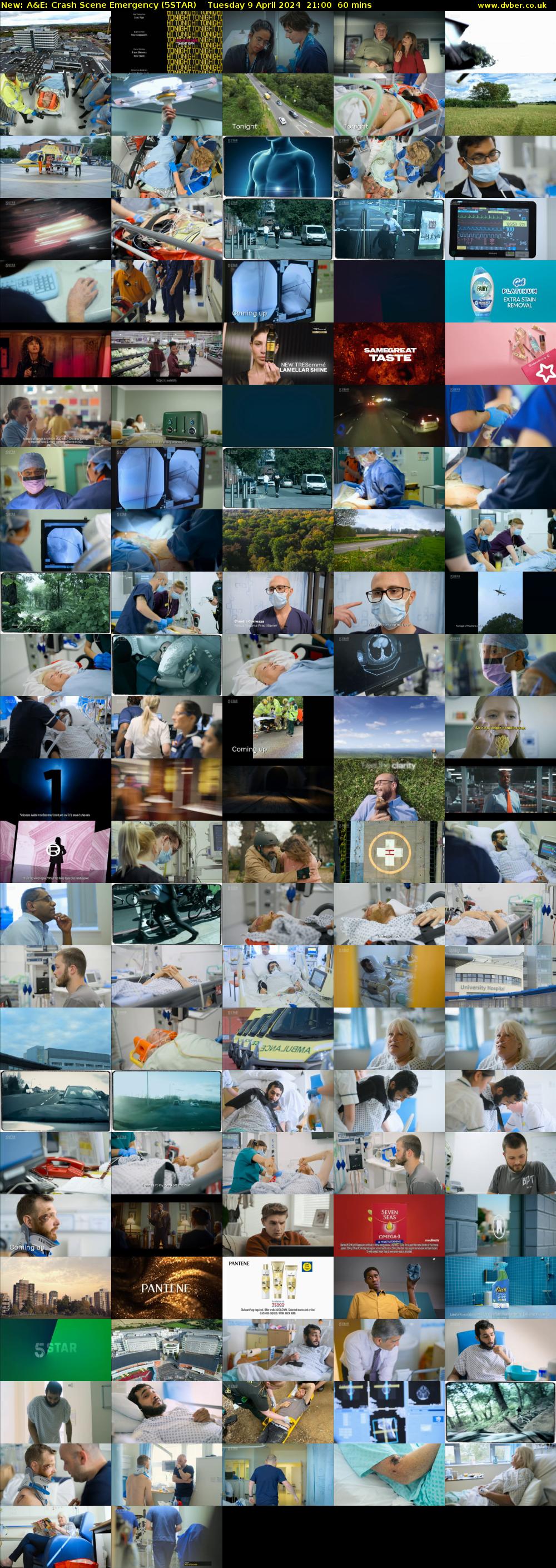 A&E: Crash Scene Emergency (5STAR) Tuesday 9 April 2024 21:00 - 22:00