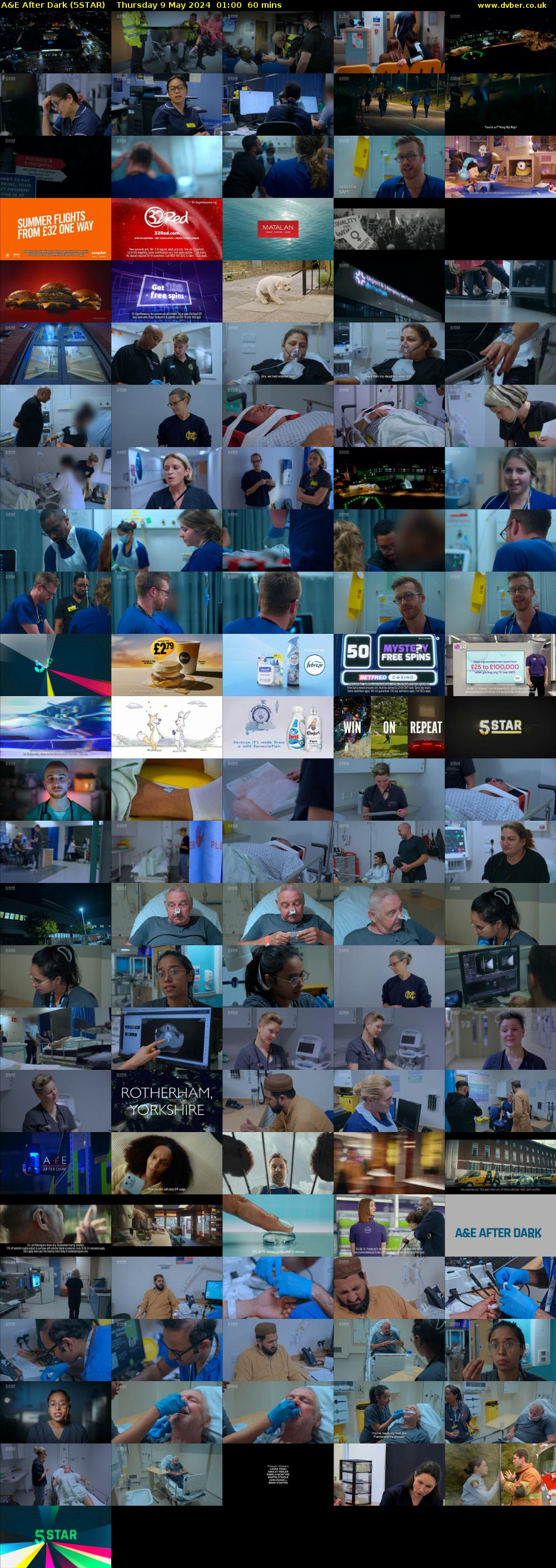 A&E After Dark (5STAR) Thursday 9 May 2024 01:00 - 02:00