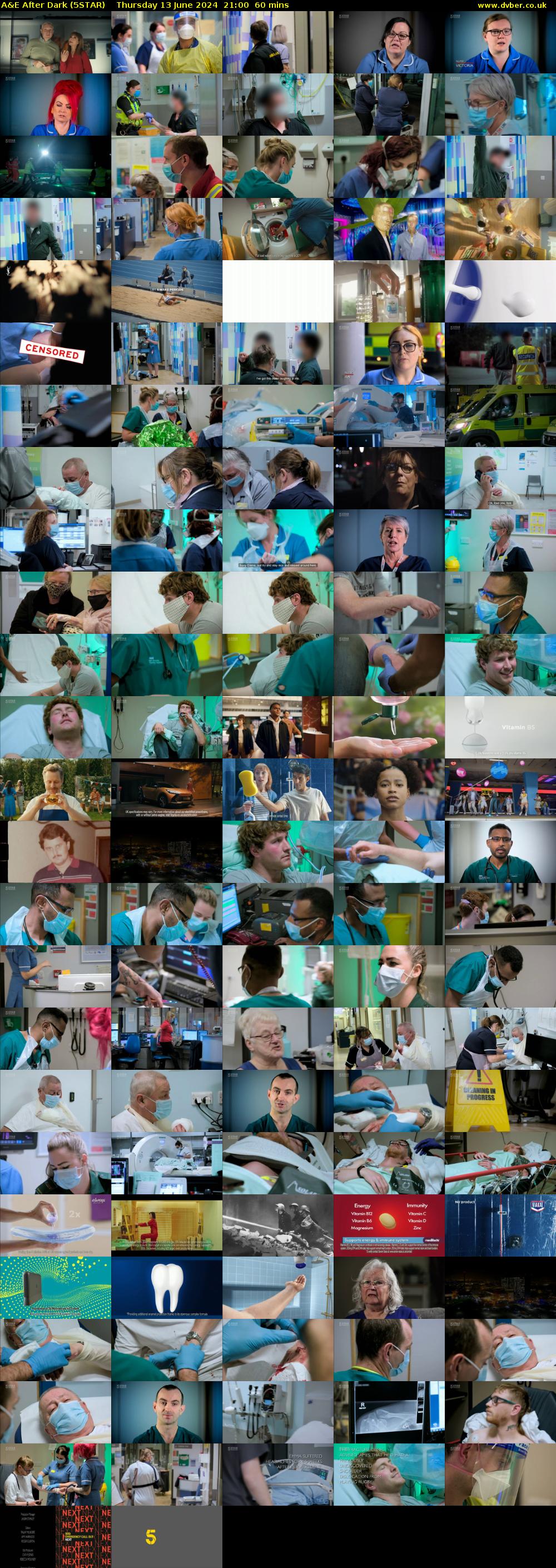 A&E After Dark (5STAR) Thursday 13 June 2024 21:00 - 22:00